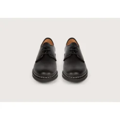 Heschung Derbies|Derby Malva AnilcalfcolorisNoir,semelleRavel