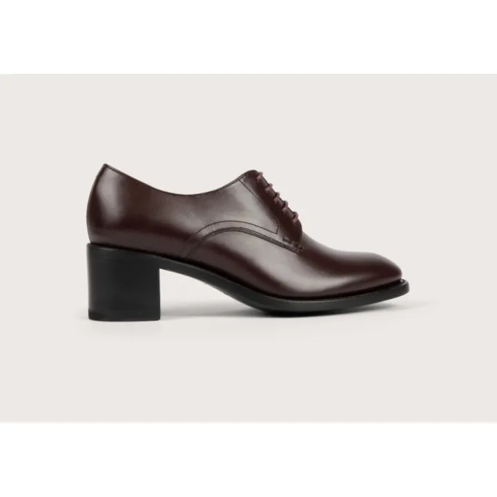 Heschung Derbies|Derby Marcia KidcalfcolorisAubergine,semelleCuir