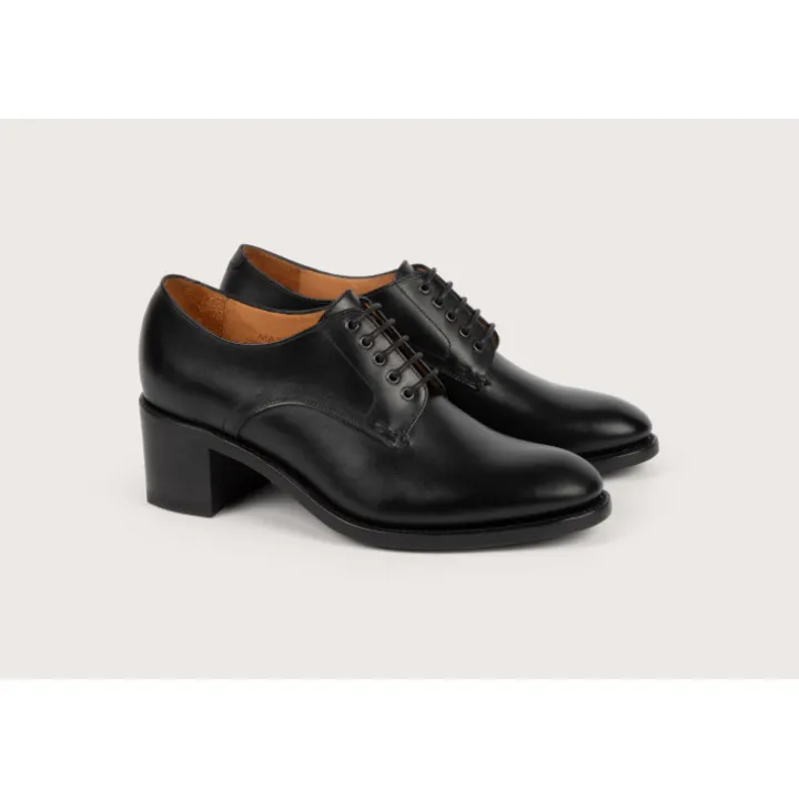 Heschung Derbies|Derby Marcia BoxcolorisNoir,semellecuir