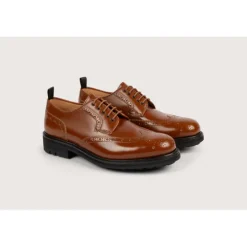 Heschung Derbies|Derby Vanda WindsorcolorisCognac,semelleCommando