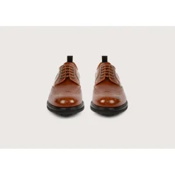 Heschung Derbies|Derby Vanda WindsorcolorisCognac,semelleCommando