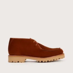 Heschung Bottines Et Bottes|Desert Boot Pilea VelourscolorisRouille,semelleG-Light