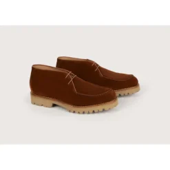 Heschung Bottines Et Bottes|Desert Boot Pilea VelourscolorisRouille,semelleG-Light