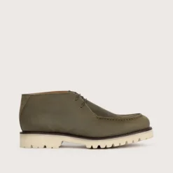Heschung Bottines|Desert Boot Pilea VeloursGcolorisKaki,semelleG-Light