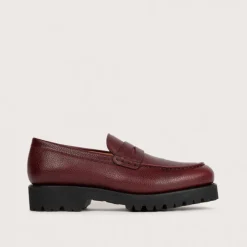 Heschung Mocassins|Mocassin Aloe KotorcolorisSyrah,semelleG-Light