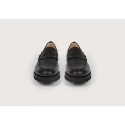 Heschung Mocassins|Mocassin Aloe AnilcalfcolorisNoir,semelleG-Light
