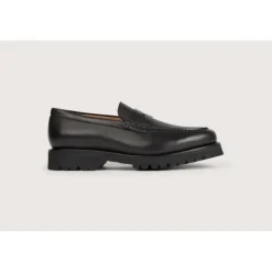Heschung Mocassins|Mocassin Aloe AnilcalfcolorisNoir,semelleG-Light
