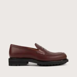 Heschung Les Intemporels|Mocassins|Mocassin Lilium SuportlocolorisMerlot,semelleCommando