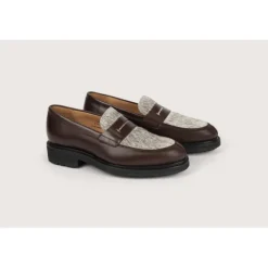 Heschung Mocassins|Mocassin Lilium Appaloosa/PonycolorisTabac/Fauve,semelleCommando