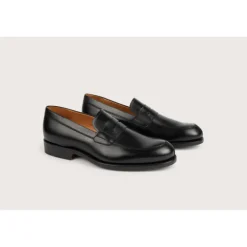 Heschung Les Intemporels|Mocassins|Mocassin Lilium BoxcolorisNoir,semelleCuir