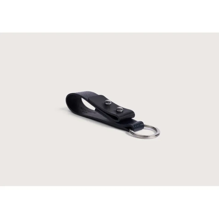 Heschung Accessoires|Porte-clés Twist Sesame&Anilcalf-Marine&Noir