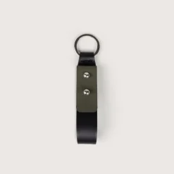 Heschung Accessoires|Porte-clés Twist Anilcalf&Glovecalf-Noir&Vert