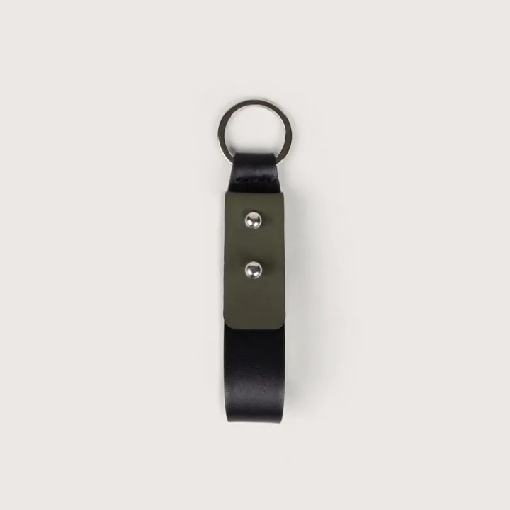 Heschung Accessoires|Porte-clés Twist Anilcalf&Glovecalf-Noir&Vert