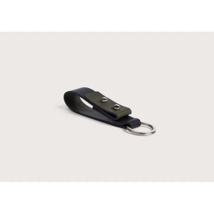 Heschung Accessoires|Porte-clés Twist Anilcalf&Glovecalf-Noir&Vert