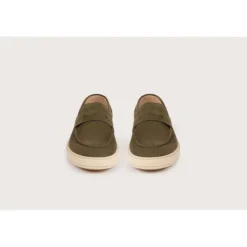 Heschung Sneakers|Sneakers Clay NubuckcolorisKaki,semelleSmash